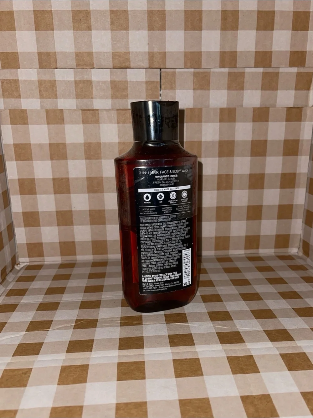 BATH & BODY WORKS MENS FOOTBALL SEASON 3–IN-1 HAIR, FACE & BODY WASH